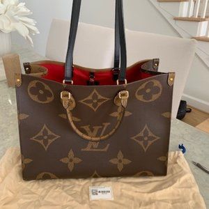 Authentic LV Reverse Monogram GM Bag